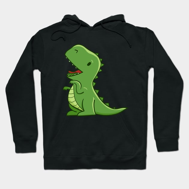 Little T-Rex Hoodie by Fellball